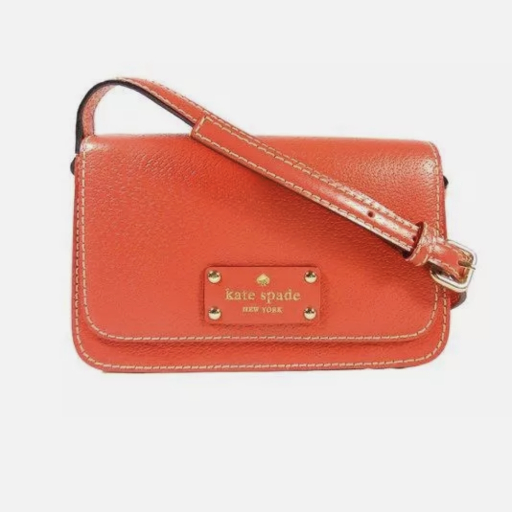 Kate Spade NY Wellesley Small Fynn Leather Crossbody Bag